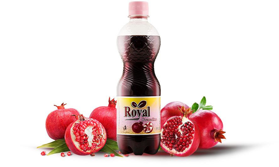 Royal pomegranate soft drink